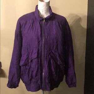 Woman’s EVR purple lightweight jacket size medium